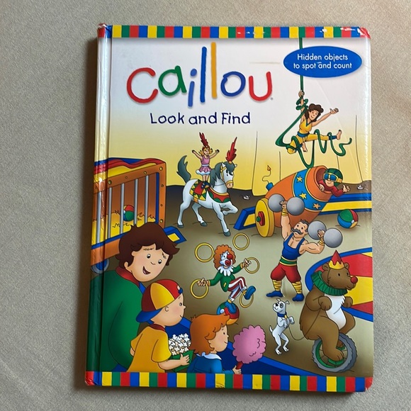 Books Other - 📚2/$6  Calliou Look and Find